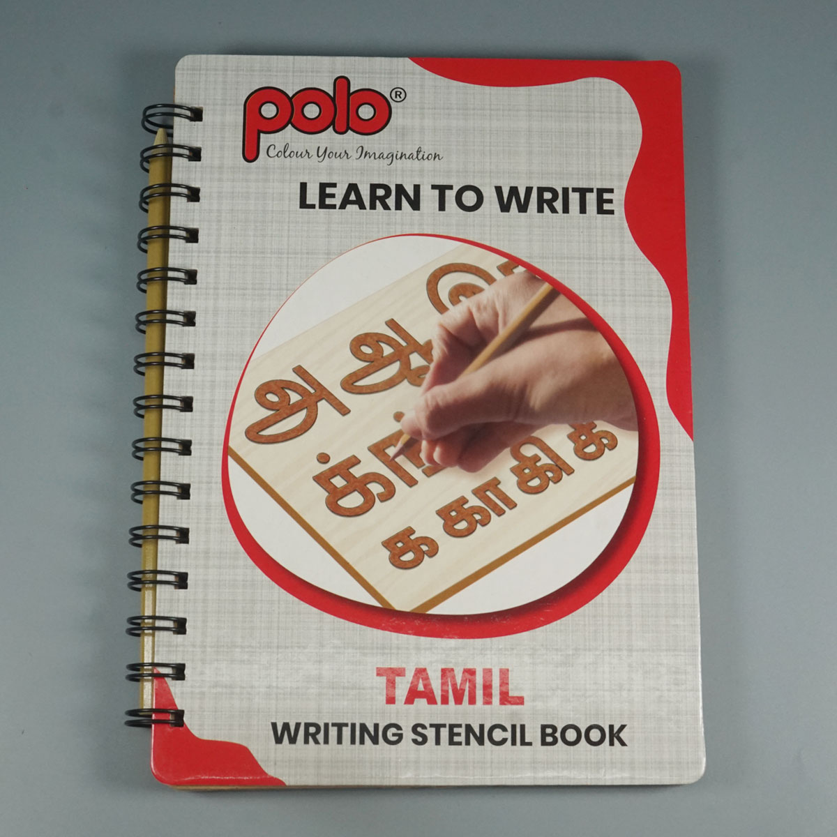 Polo Learn Tamil  Writing Stencil Book SKU 51969