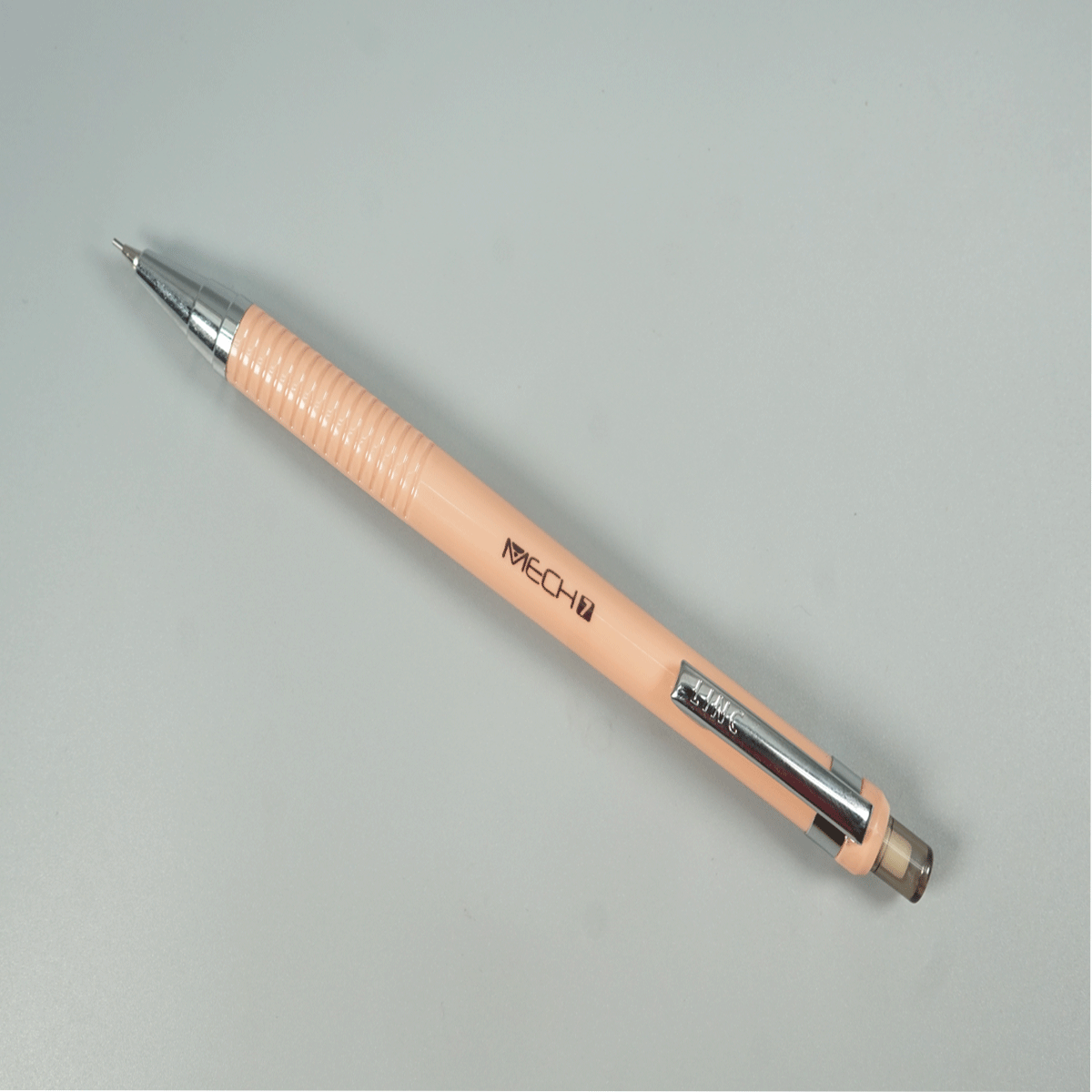Linc Mech Peach Color Body with Silver Clip 0.7mm Mechanical Pencil  SKU 52006