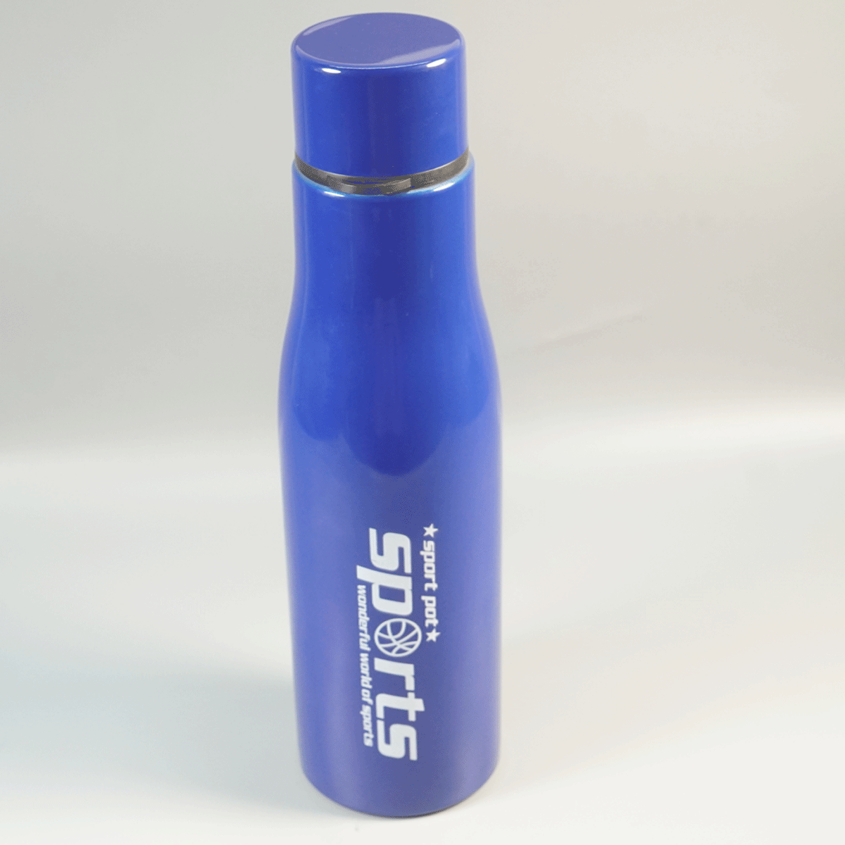 penhouse.in Blue Color Sports Stainless Steel Water Bottle SKU 52009