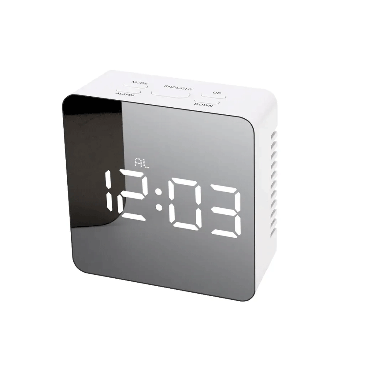 penhouse.in Electronic Item led Mirror Clock SKU 52057