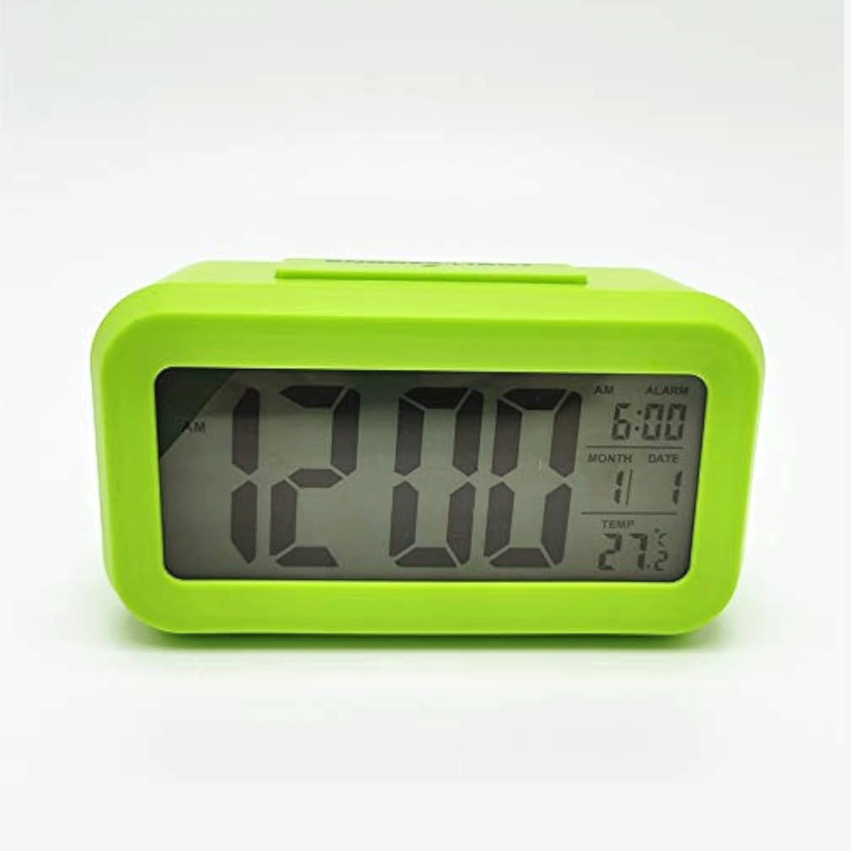 penhouse.in Electronic Item  AC-2209 Digital Bedside LED Green Color Snooze Alarm Clock SKU 52060