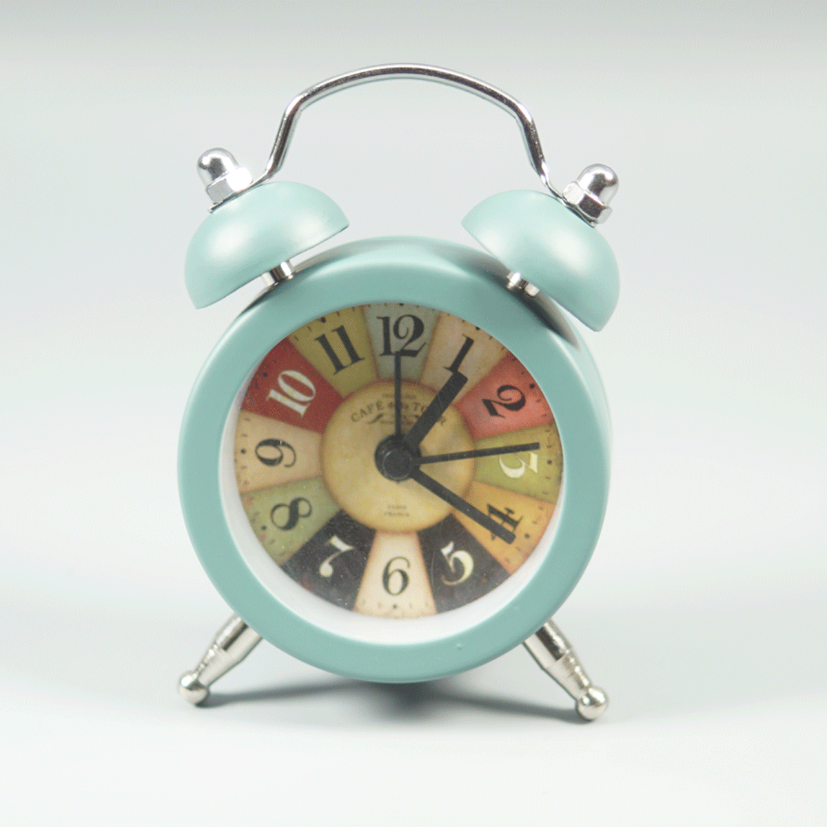 penhouse.in Electronic Item Dark Green Color Cute Student Fashion Bedroom Alarm Clock SKU 52064