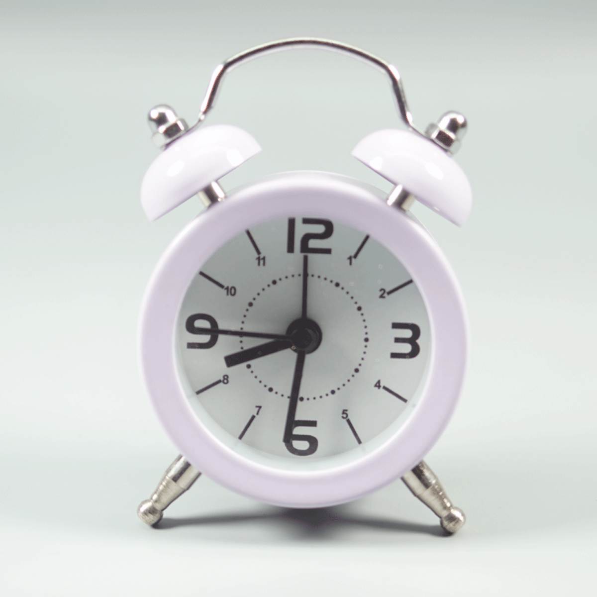 penhouse.in Electronic Item Violet Color Cute Student Fashion Bedroom Alarm Clock SKU 52066