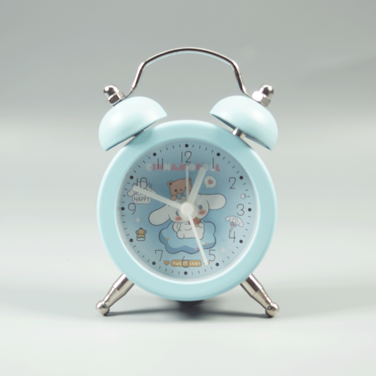 penhouse.in Electronic Item Blue Color Cute Student Fashion Bedroom Alarm Clock SKU 52068