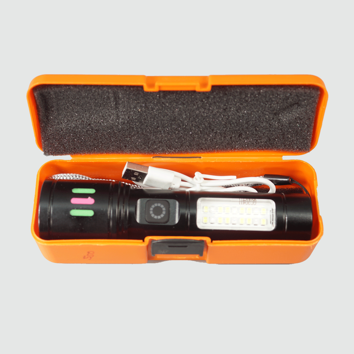 penhouse.in Electronic ItemTiger Head Power HP-363 Powerful Telescopic LED Flashlight(1500mah) SKU 52074