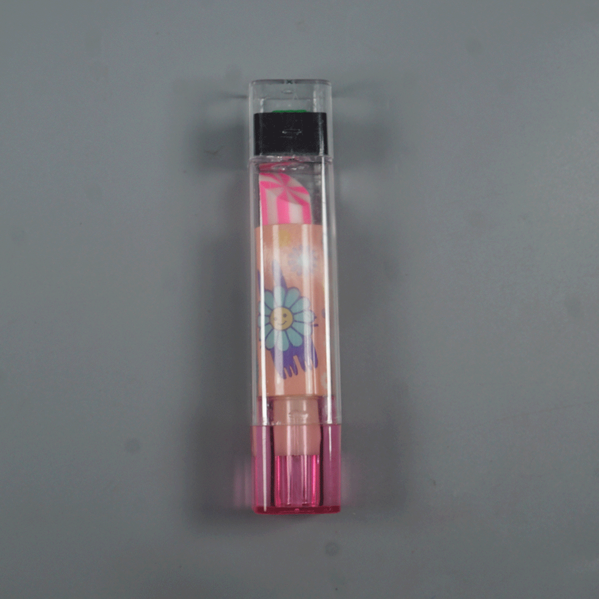 penhouse.in Stationeries Pink Color And Green Color Stamp Type Lipstick  Eraser SKU 52160