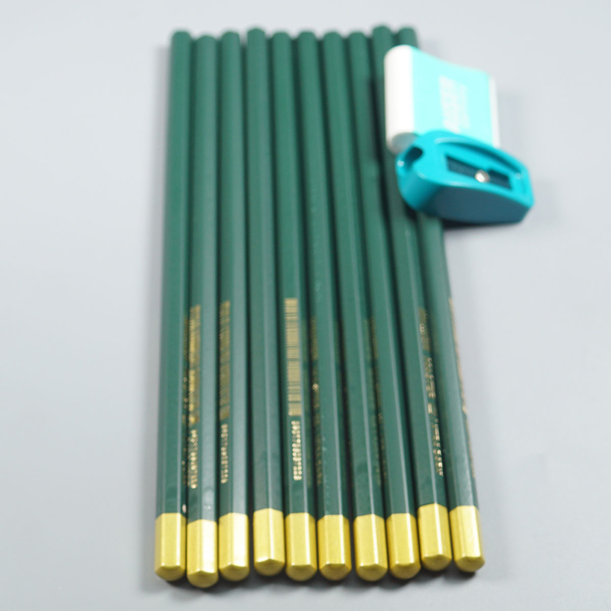 Hauser Artz Master Premium Dark Green Color Xtra Dark Writing Pencil SKU 52213