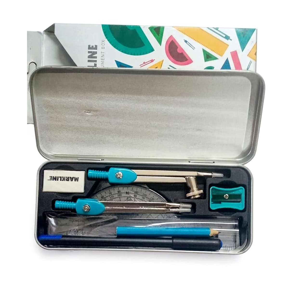 Pentonic Markline Drawing Instrument Box  or Geometry Box SKU 52229