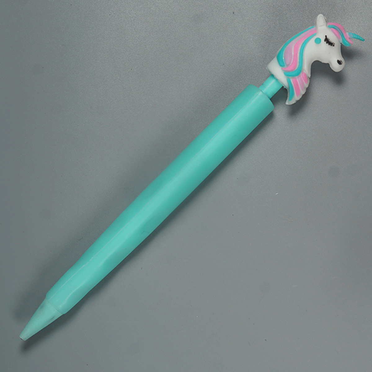 penhouse.in pens Unicorn Silicon Mechanical  Pencil Green Color Body With Green Color Head Unicorn Led Pencil 0.7 Led SKU 52247