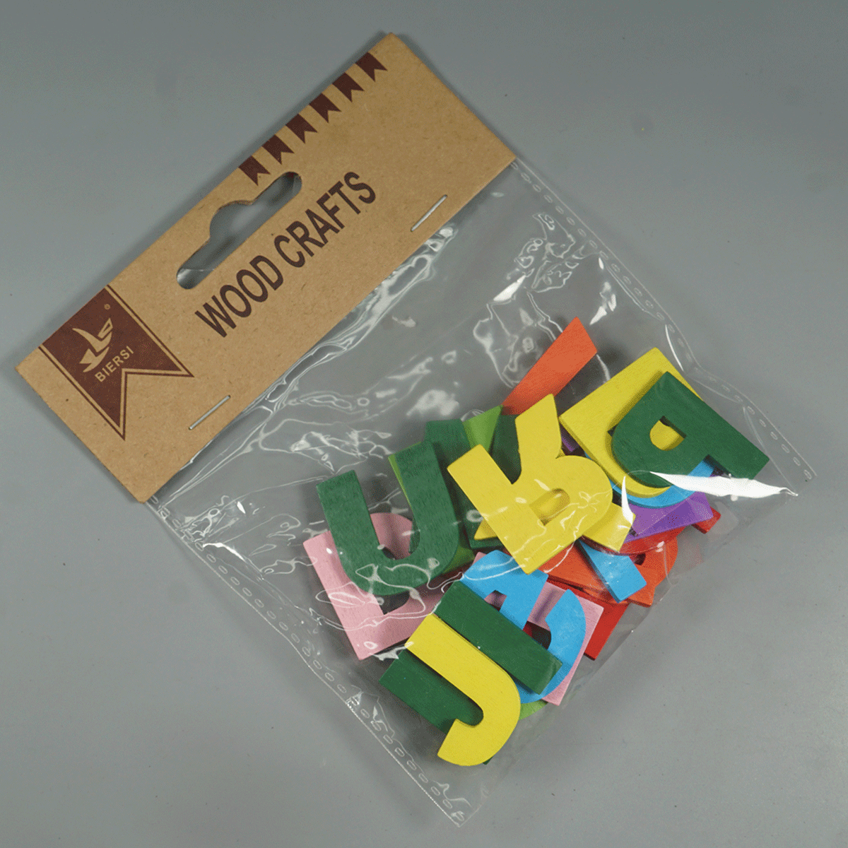 penhouse.in Stationeries 1087 Alphabet Craft Multi-Color Wood Crafts  SKU 52286