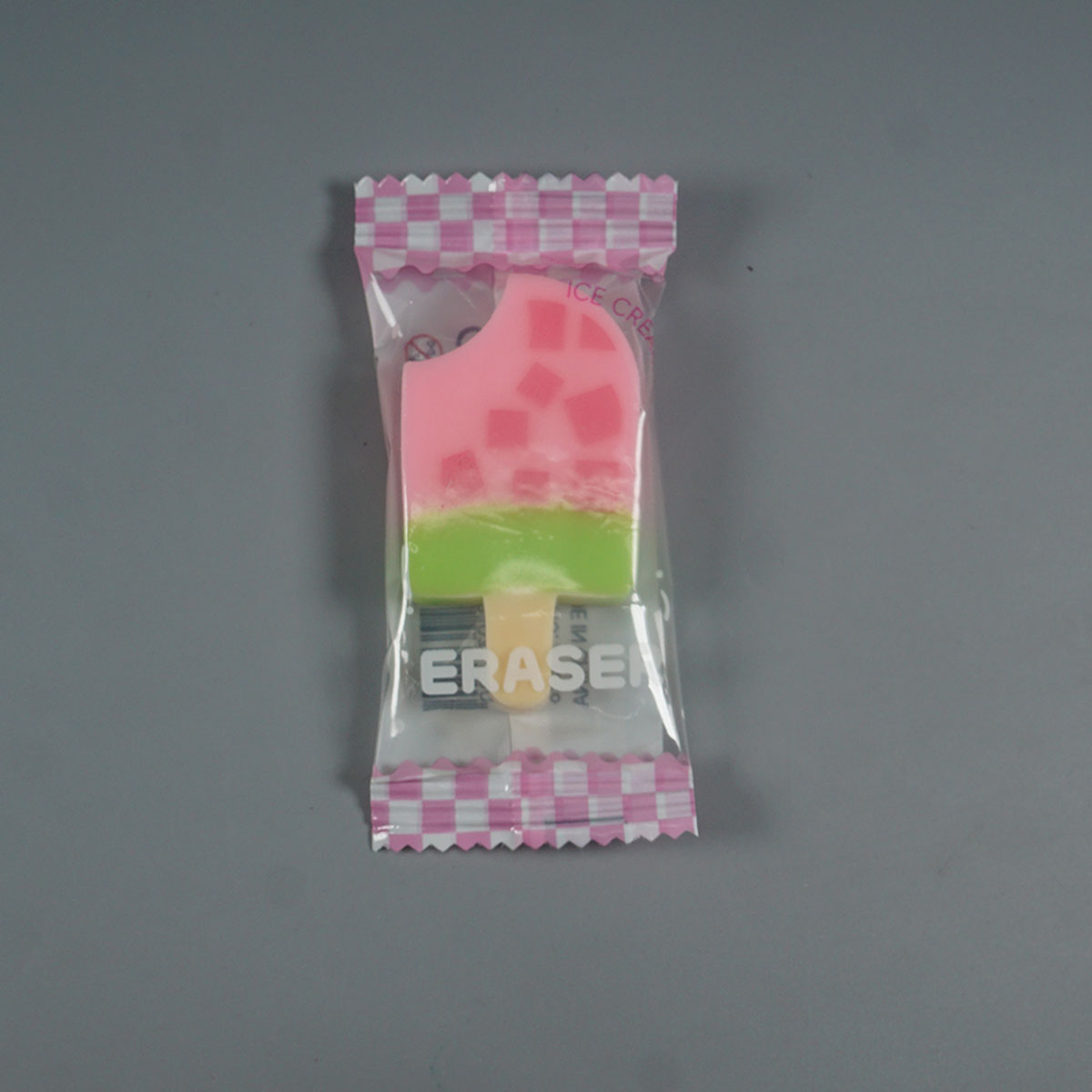 penhouse.in Stationeries Loufor XY526 Ice Cream Pink And Green Color Eraser SKU 52349