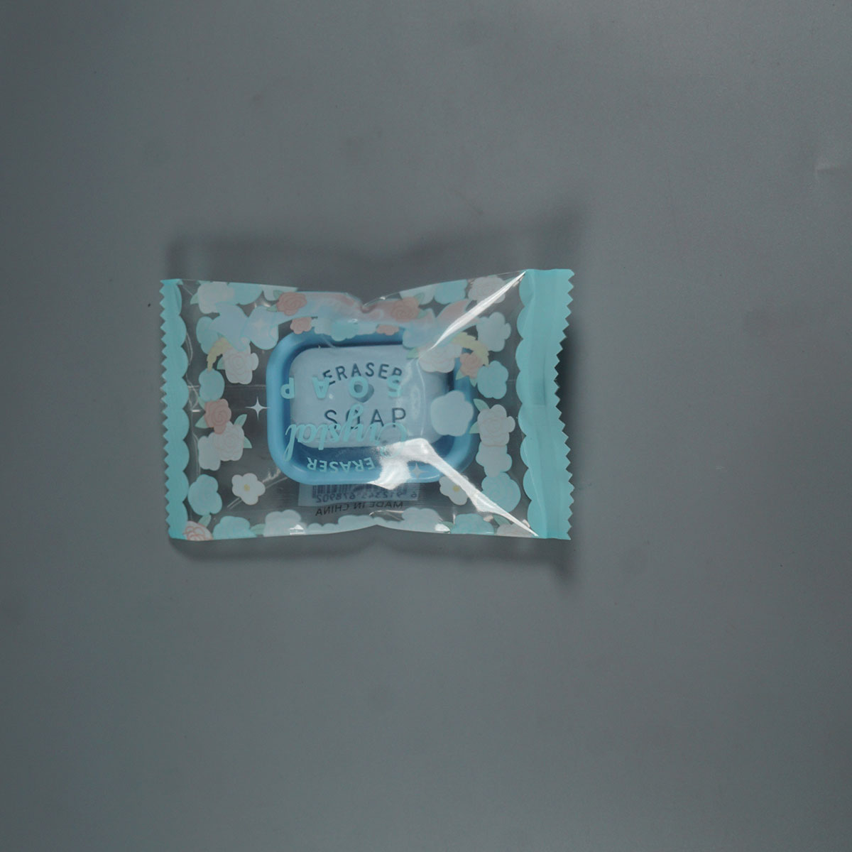 penhouse.in Stationeries 18EA Crystal cutebear Sky Blue Color Soap Eraser SKU 52357