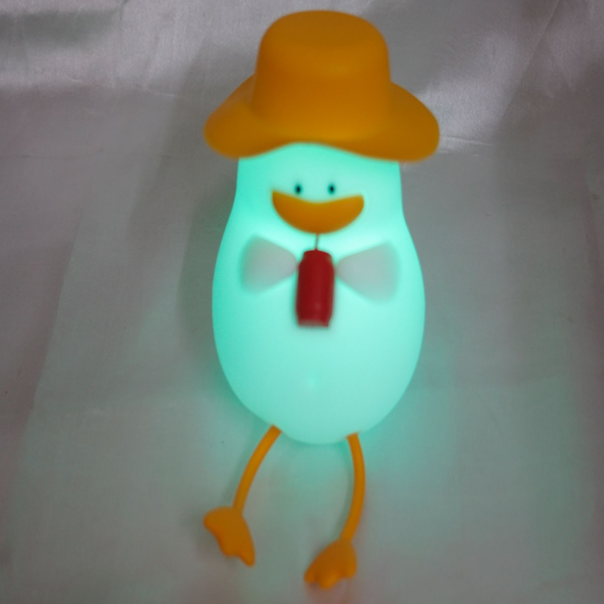 penhouse.in Cute Duck Silicone Lamp with ColorFul Night Light SKU 51700