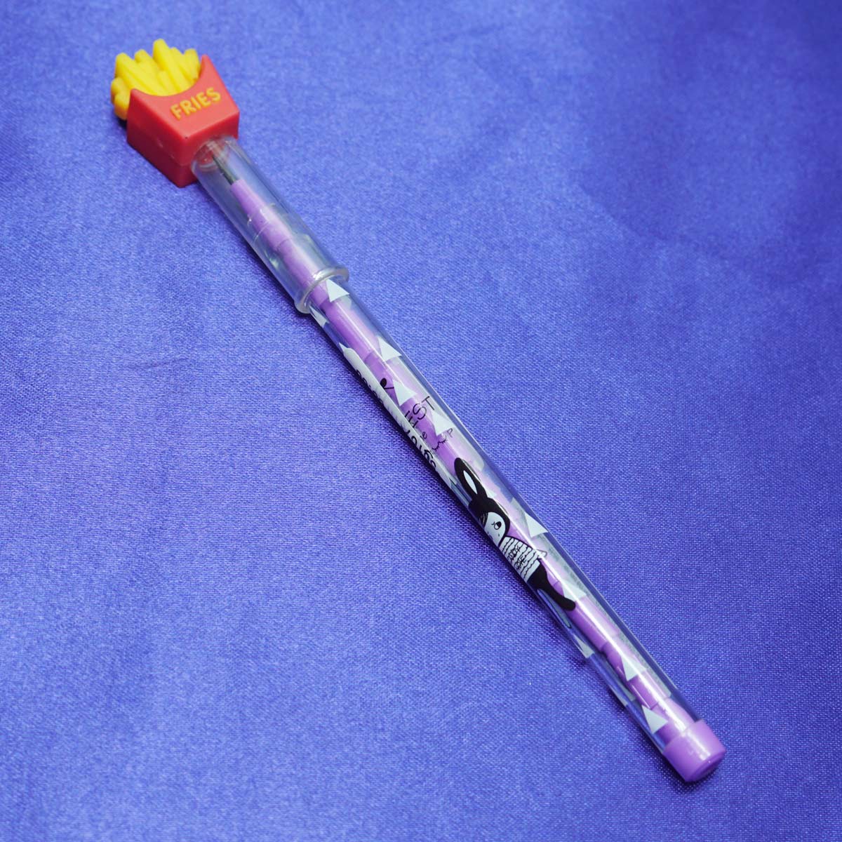 Penhouse.in Purple Body ZC-911 French Fries Cap Changing Pencil SKU 55107