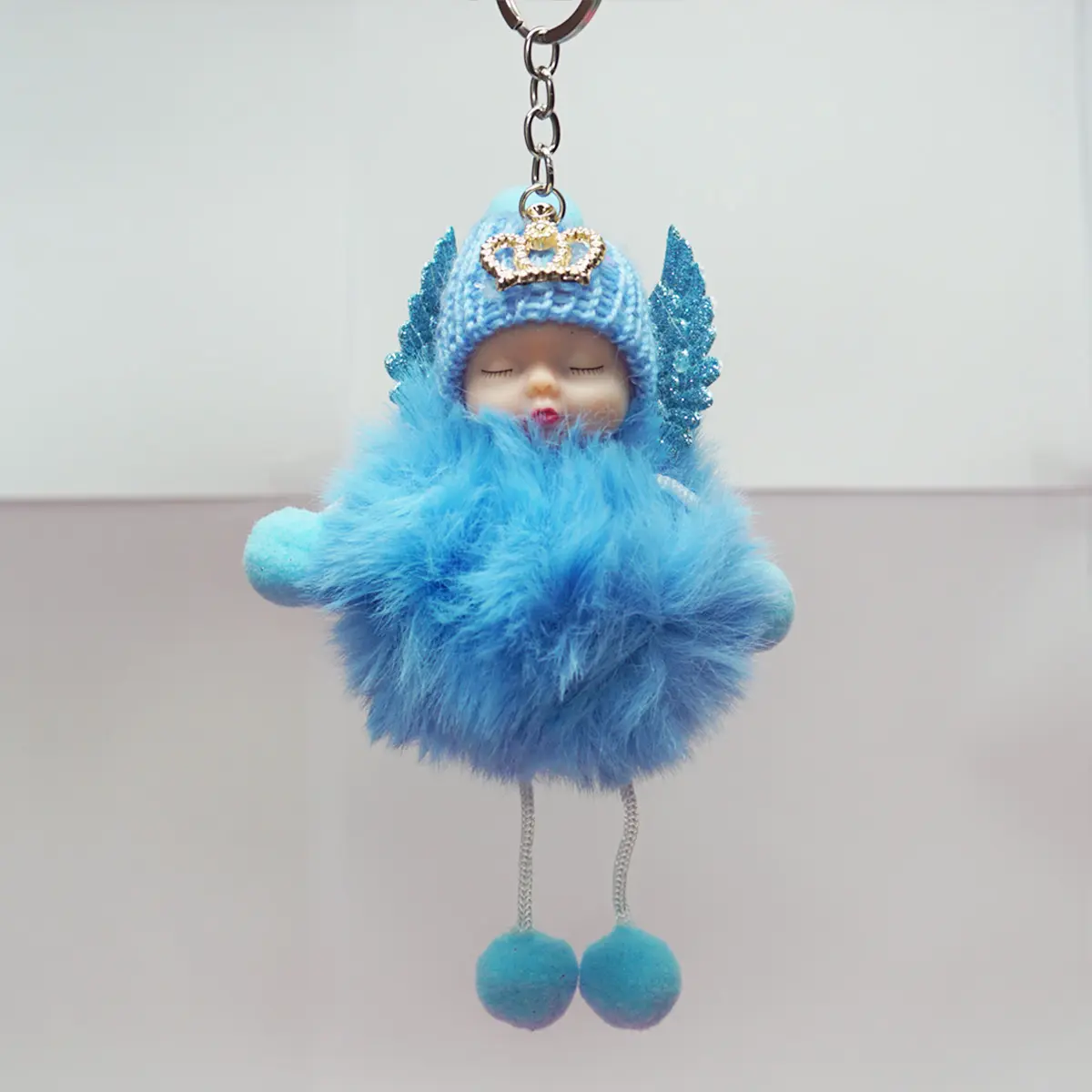 Soft Touch Angel Sleeping Baby Doll Blue Color