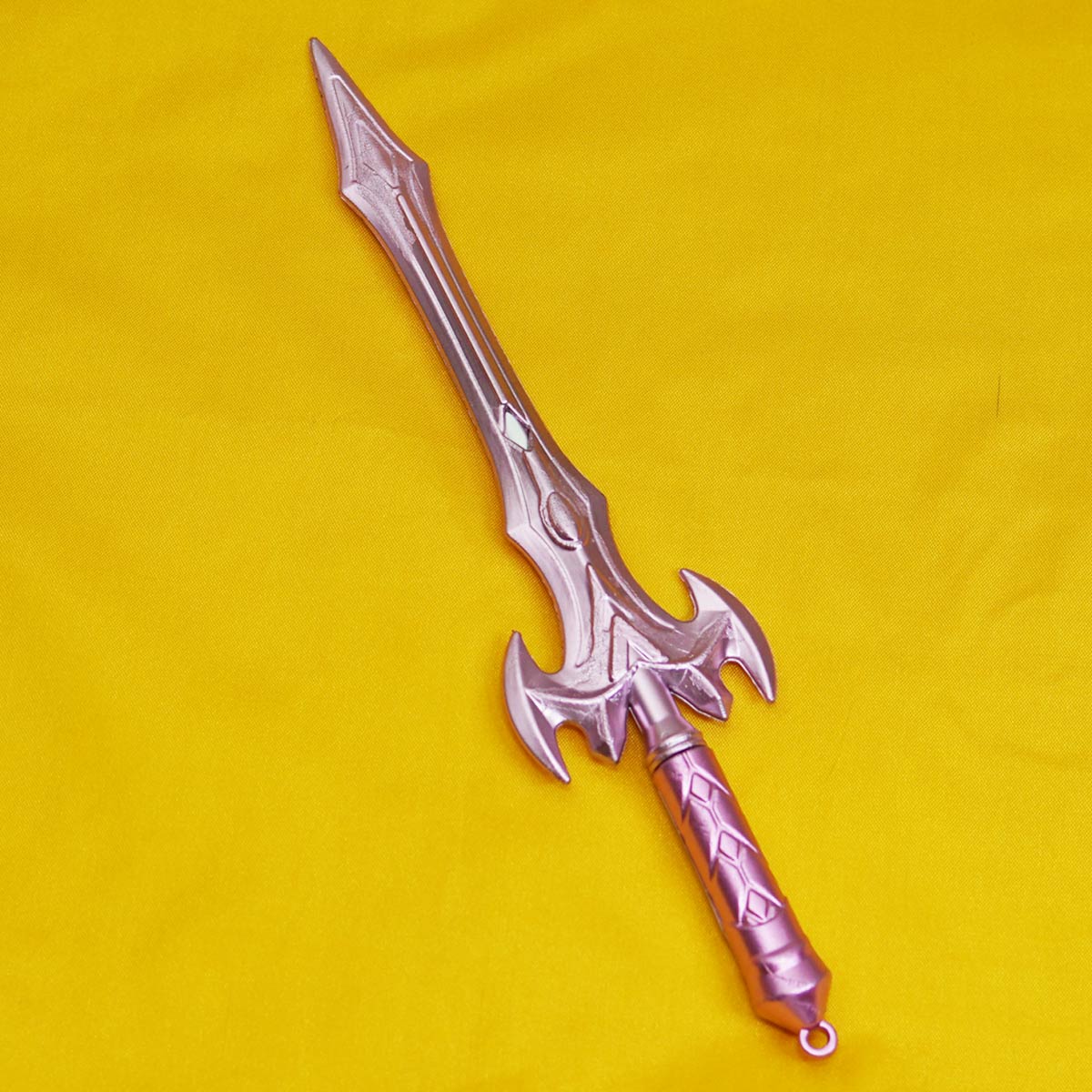 penhouse.in Pink Color Sword Design Body With Fine Tip Cap Type Gel Pen SKU 55235
