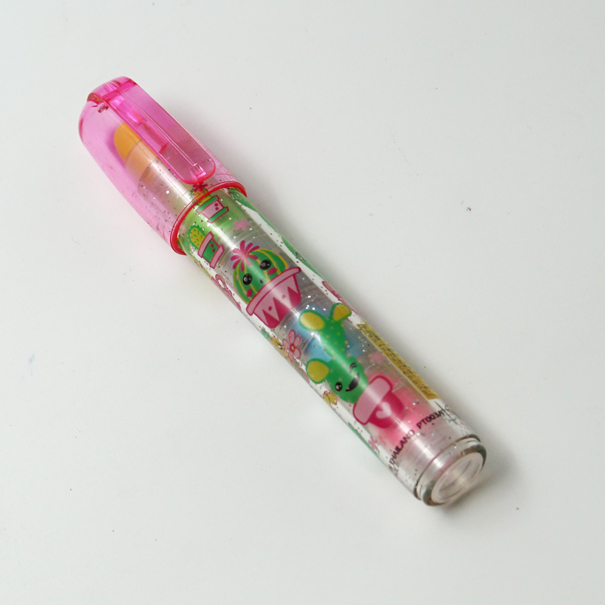 pehouse.in Bensia Pink Color Cap Rocket Eraser  SKU55292