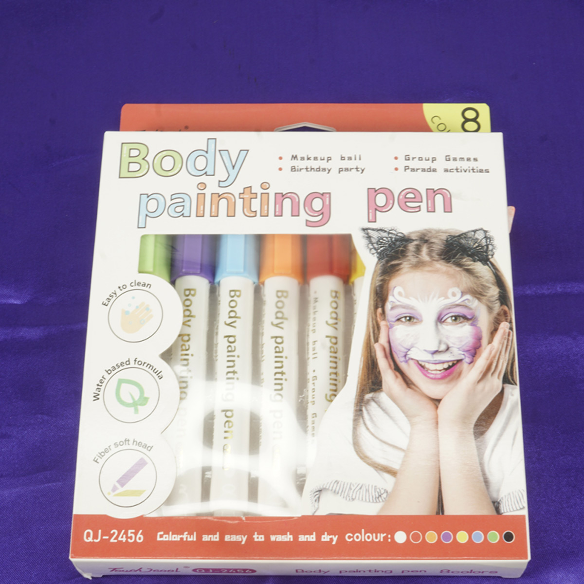 Penhouse.in Body Painting Pen Touch Cool 8 Colors SKU 55313