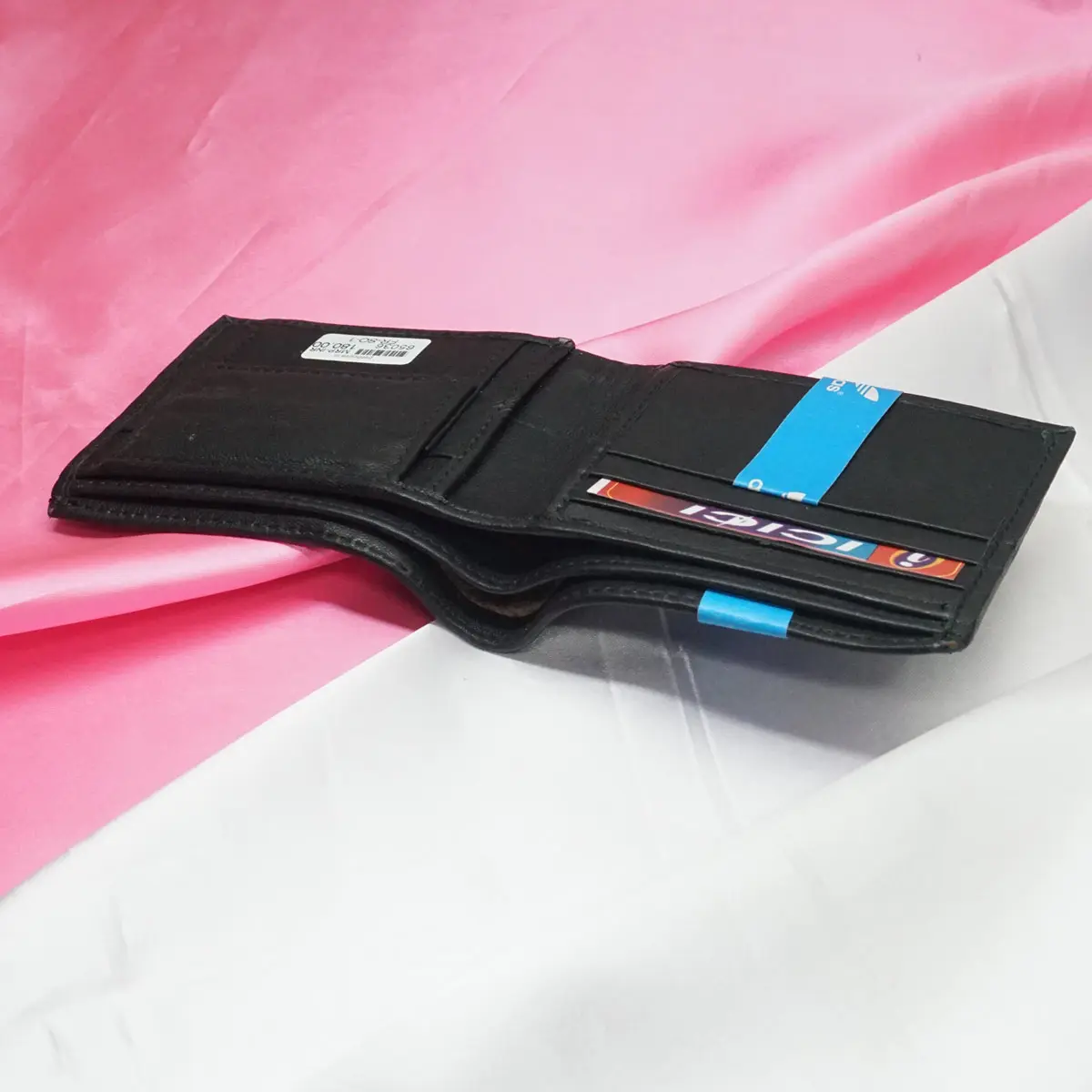 penhouse.in adidas Black Color Genuine Leather Wallet SKU 65036