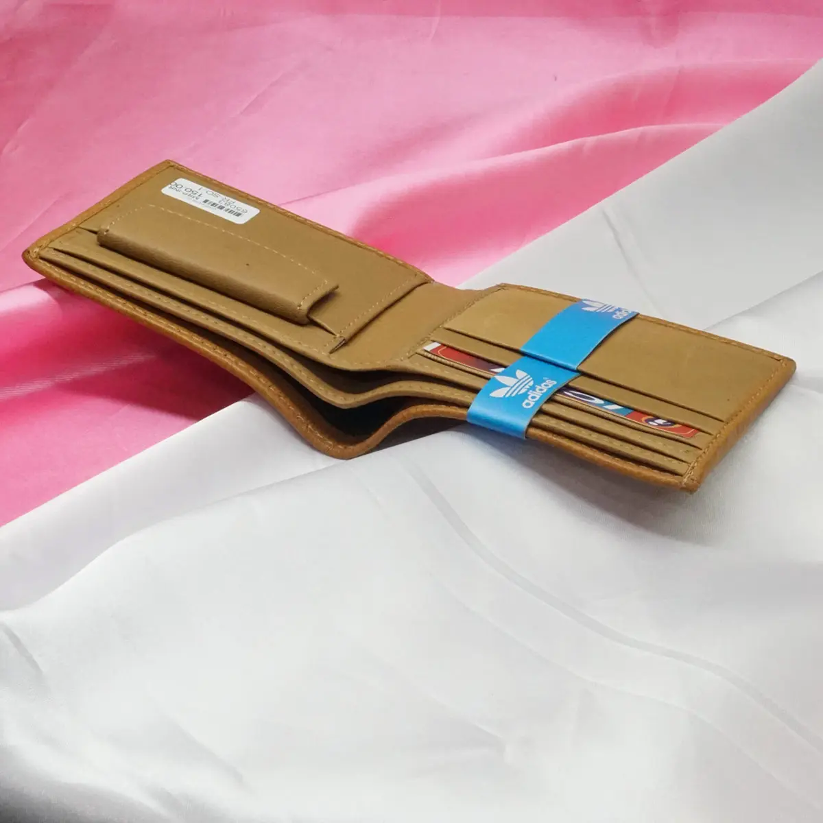 penhouse.in adidas Bright Tan Leather Wallet SKU 65083