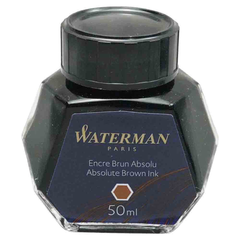 Waterman Absolute Brown 50 ml fountain pen ink Model 70079