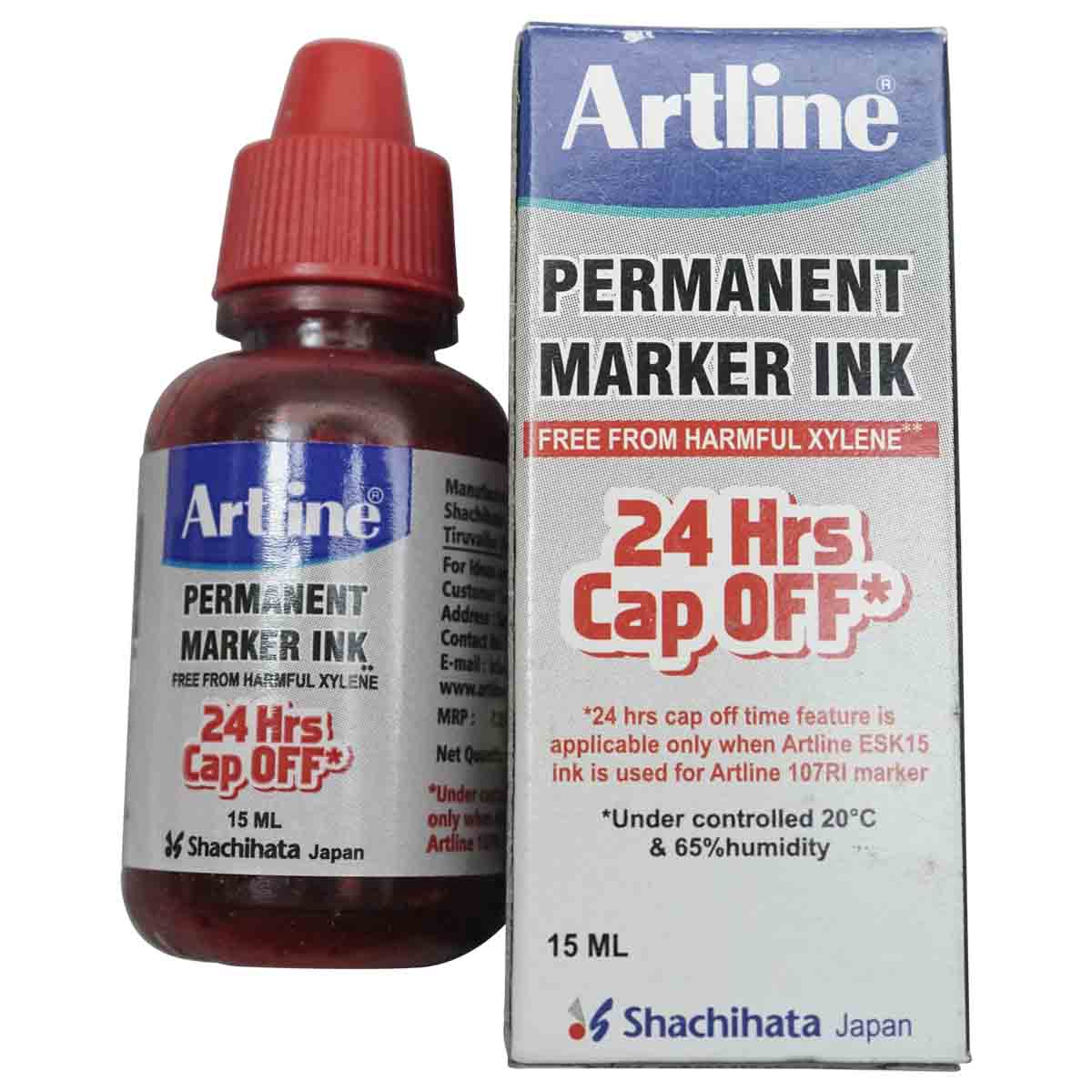 Artline Permenant Marker Ink - Red SKU 70578