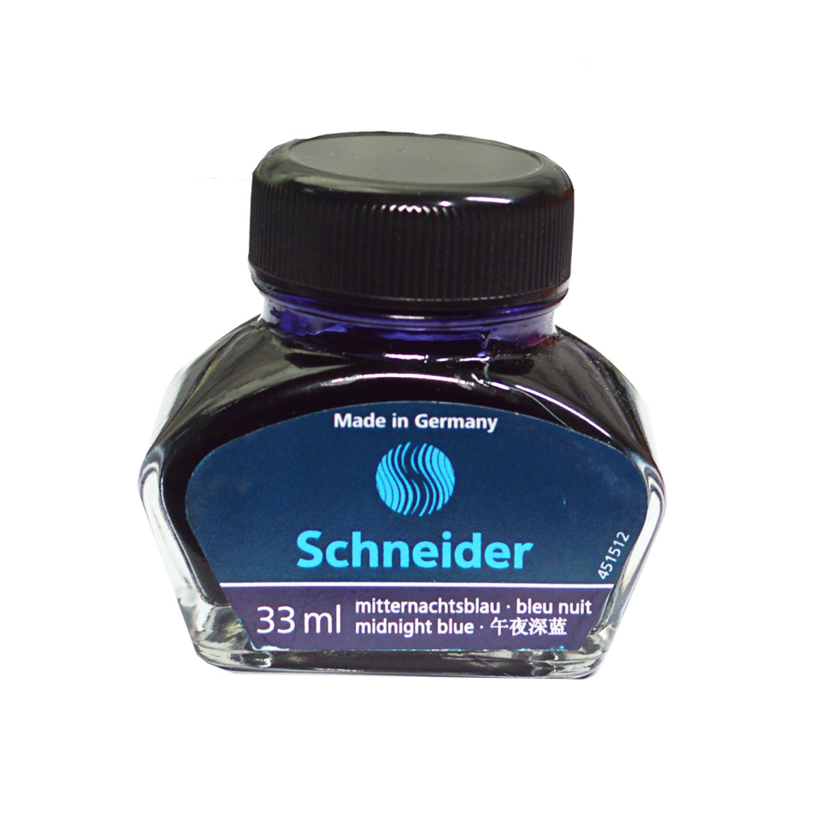 Schneider 6923 33ml Midnight Blue Ink Bottle SKU 70610