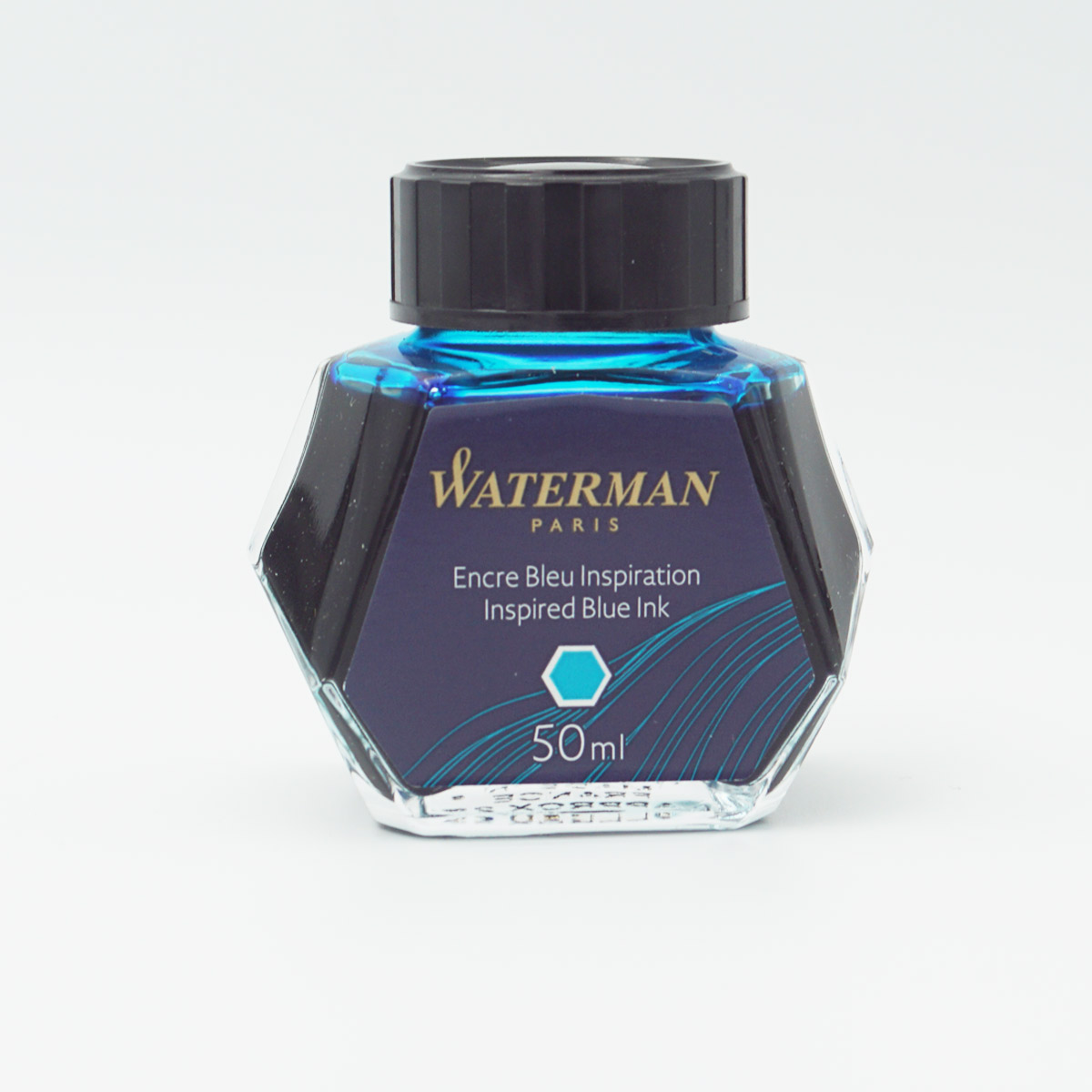 Waterman Encre Bleu Inspiration Inspired 50ml Blue Ink SKU 70619