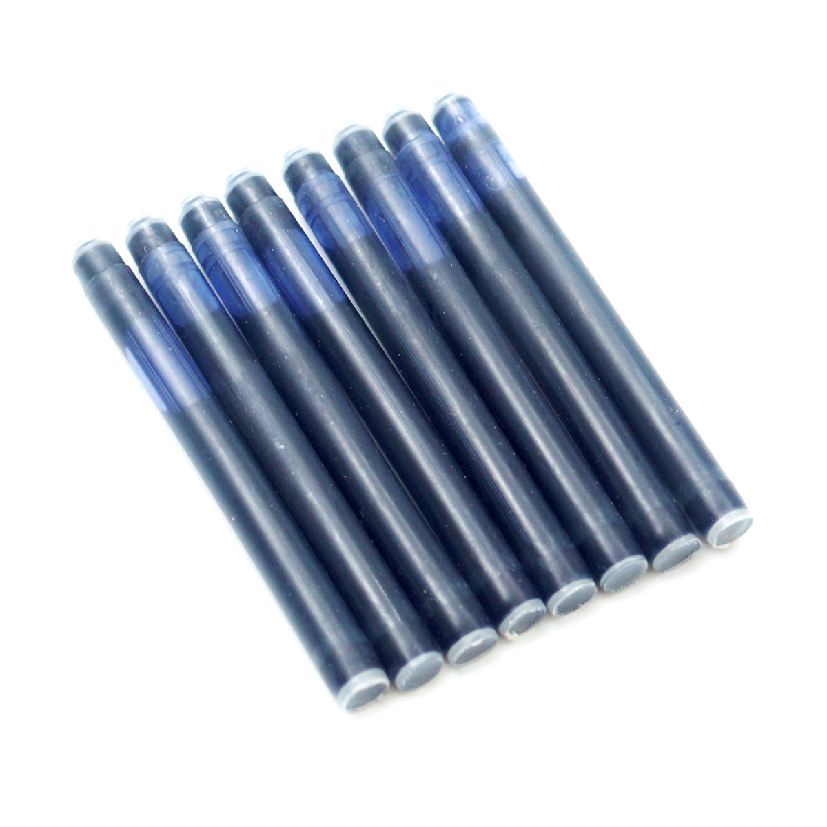 Waterman Intense Mysterious Blue Color Large Size Standard 8 Piece Cartridge Set SKU 70628