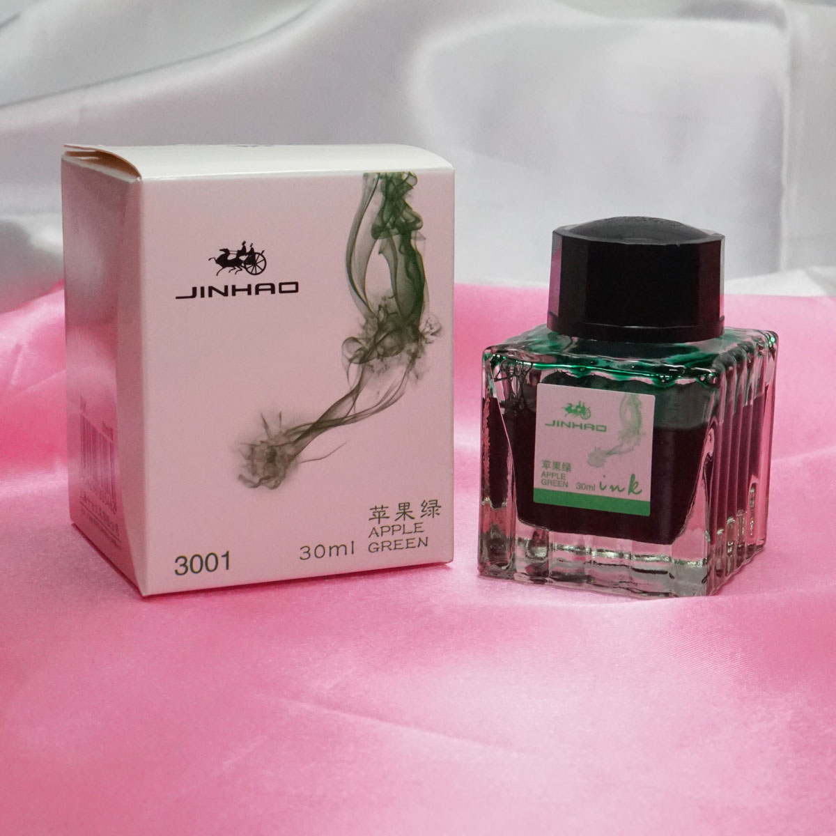 Jinhao 3001 30ml Apple Green Color Fountain  Pen Ink SKU  70737