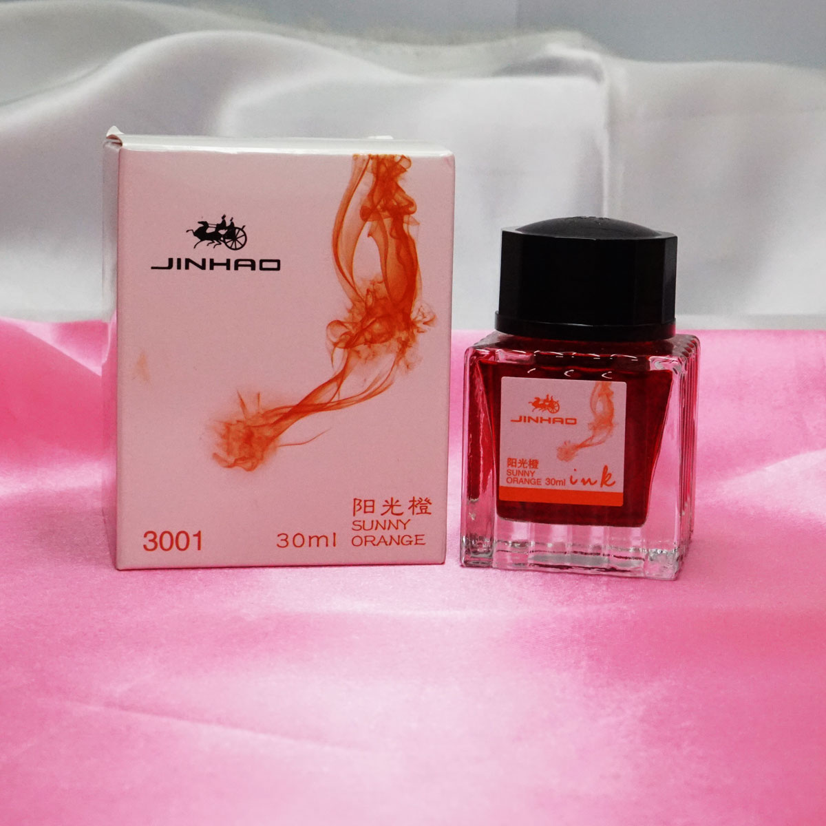 Jinhao 3001 30ml Sunny Orange Color Fountain  Pen Ink SKU  70739