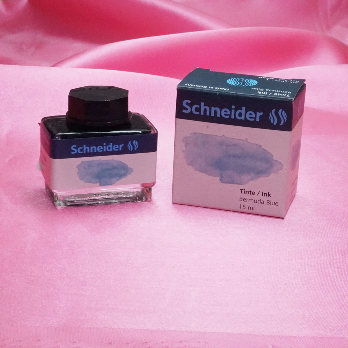 Schneider 6930 15ml PastellTinte Bermuda Blue Color Ink Bottle SKU  70744