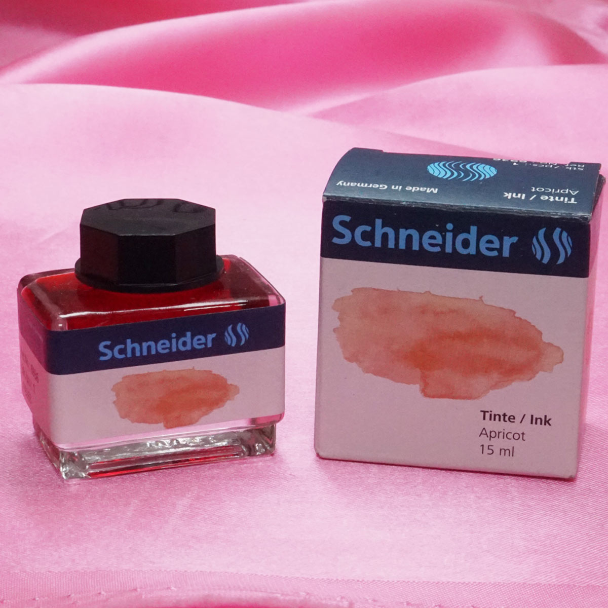Schneider 6936 15ml Tinte Apricot Light BrownColor Ink Bottle SKU 70750