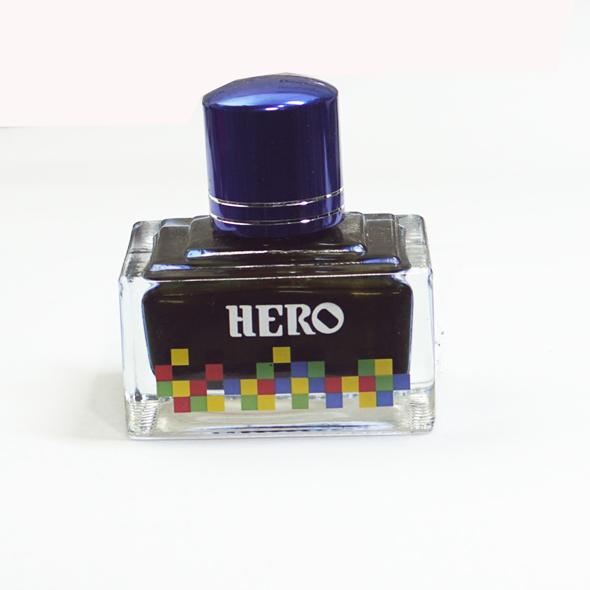 Hero No 7110 40ml Royal Blue Color Ink Bottle SKU 70754