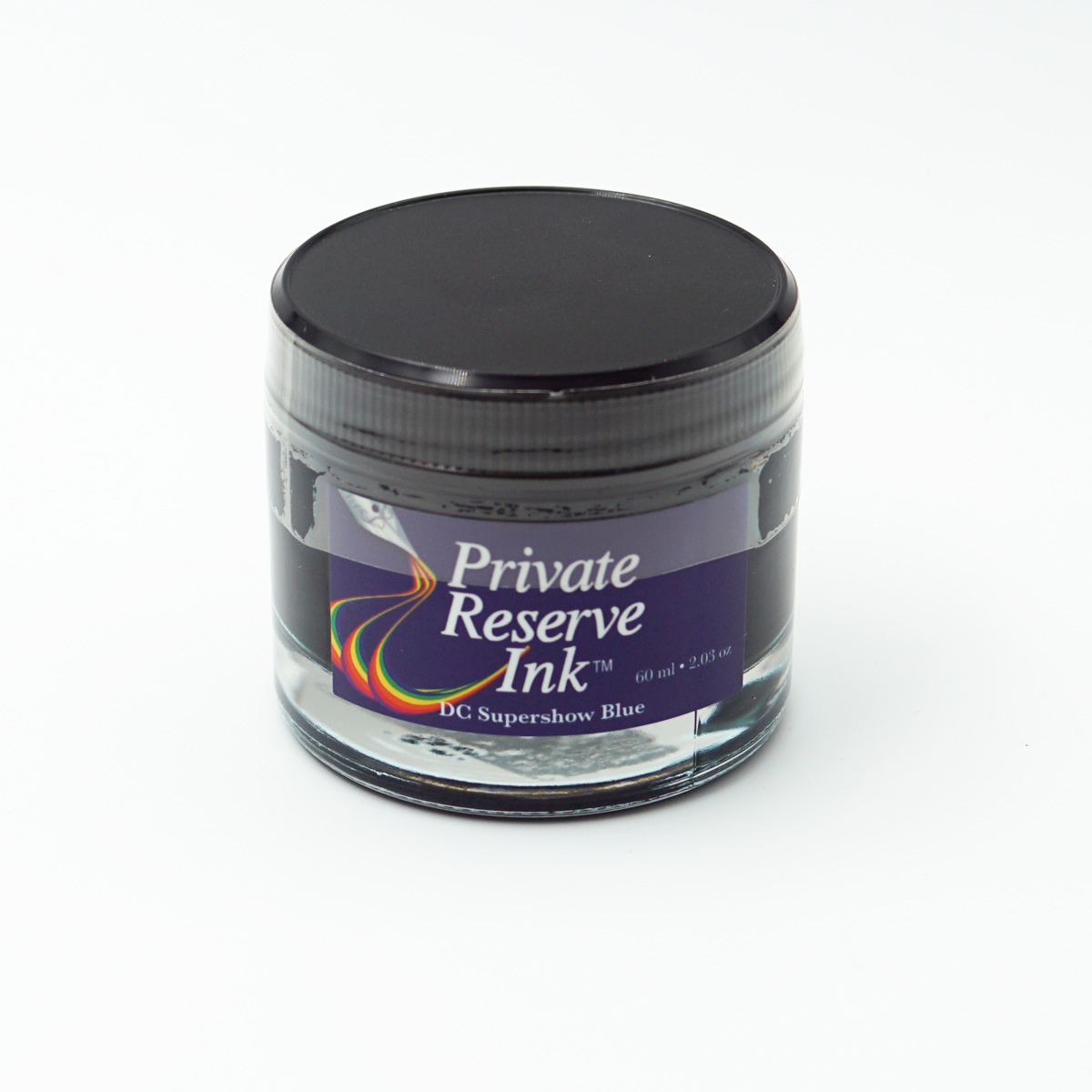 Private Reserve Ink PR17034 60ml DC Supershow Blue Color Ink Bottle SKU70802