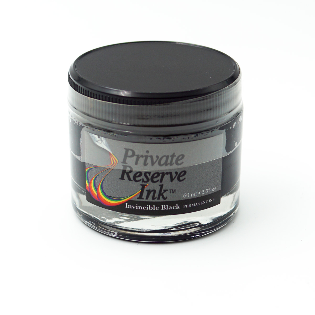 Private Reserve Ink PR17037 60ml Permanent Ink Invincible Black Color Ink Bottle SKU70803