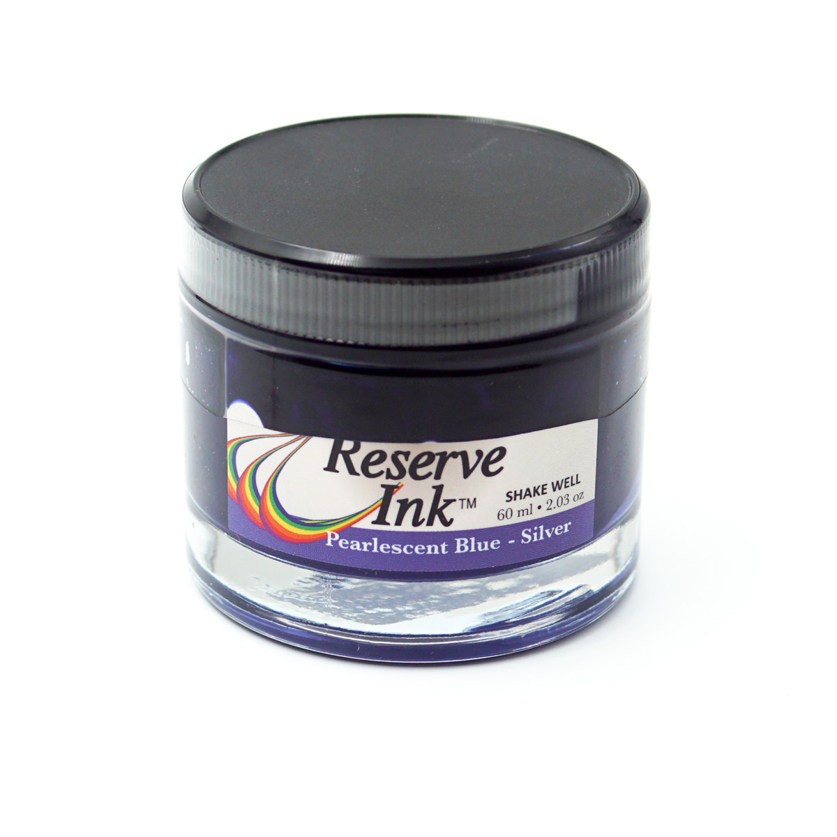 Private Reserve Ink PR17046 60ml Pearlescent Blue Silver Color Ink Bottle SKU70809