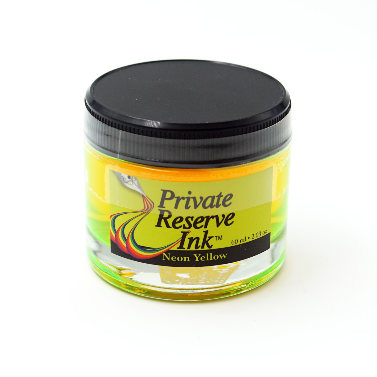 Private Reserve Ink PR17063 60ml Neon Yellow Color Ink Bottle SKU70810