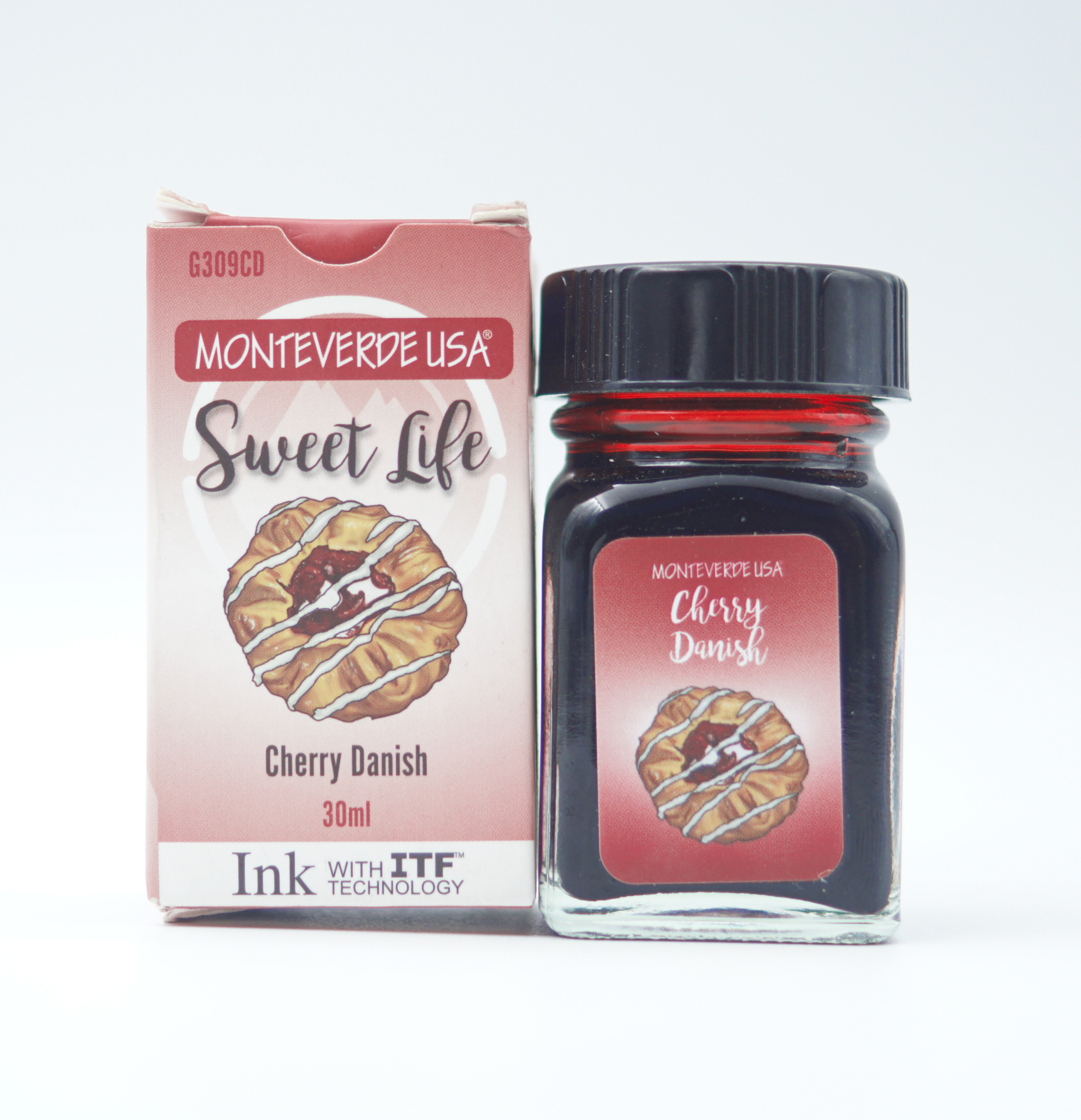 MONTEVERDE USA Sweet life Cherry Danish 30ml  Ink SKU 70839