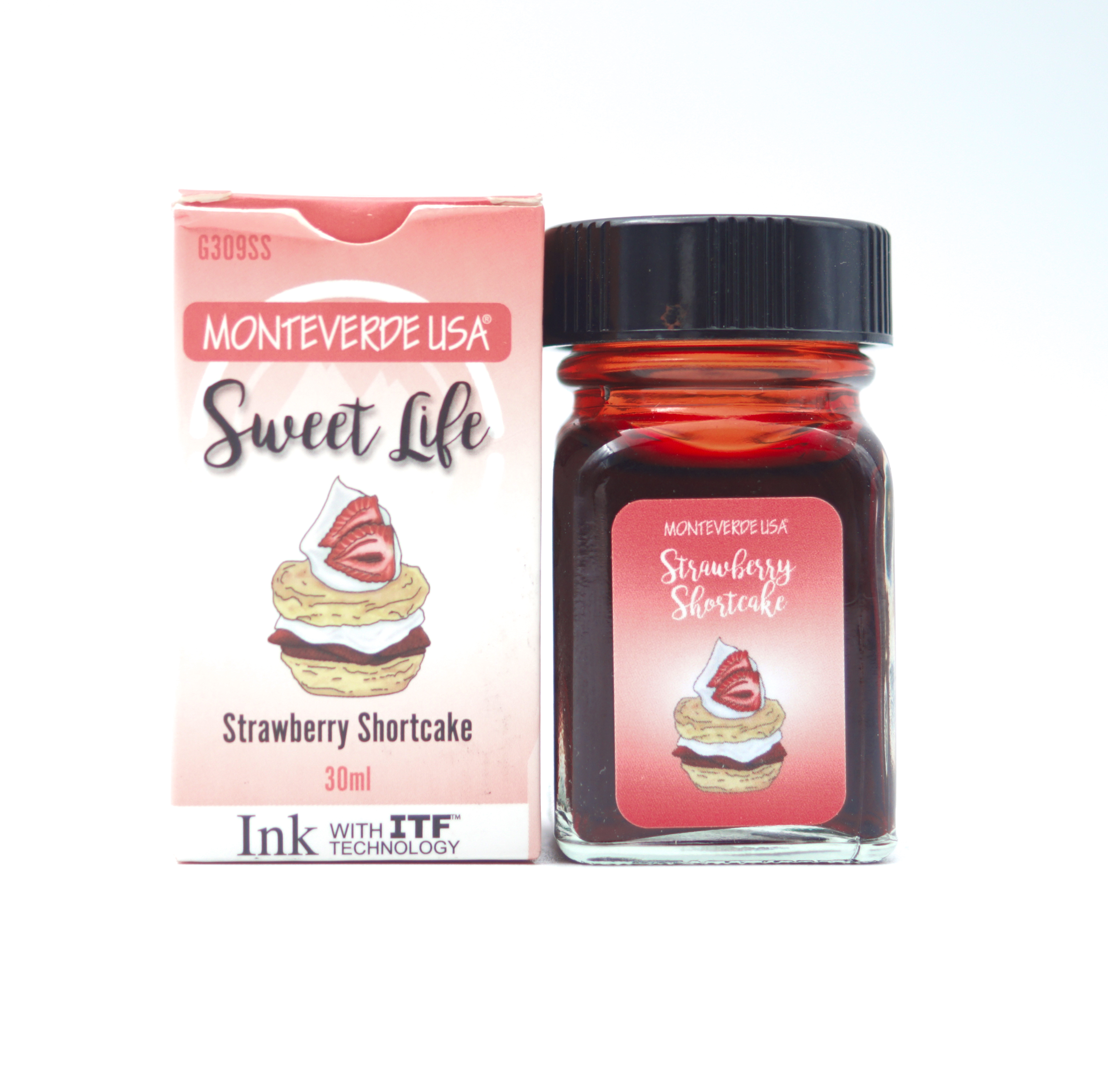 MONTEVERDE USA Sweet life Strawberry ShortCake 30ml  Ink SKU 70841