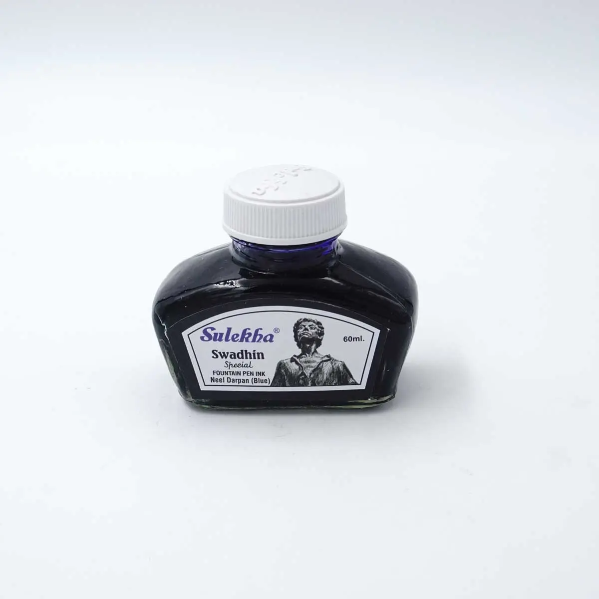 Sulekha Swadhin Royal Blue Fountain Ink Bottle 60 ml SKU 70927
