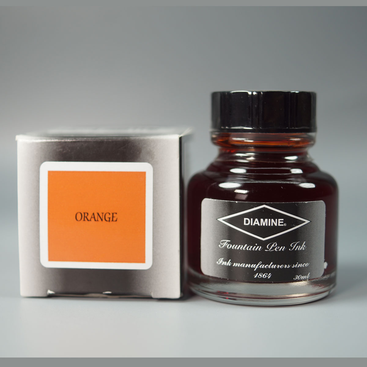 DIAMINE 828818 Orange Color Fountain Pen 30 ML Ink Bottle  SKU 71009