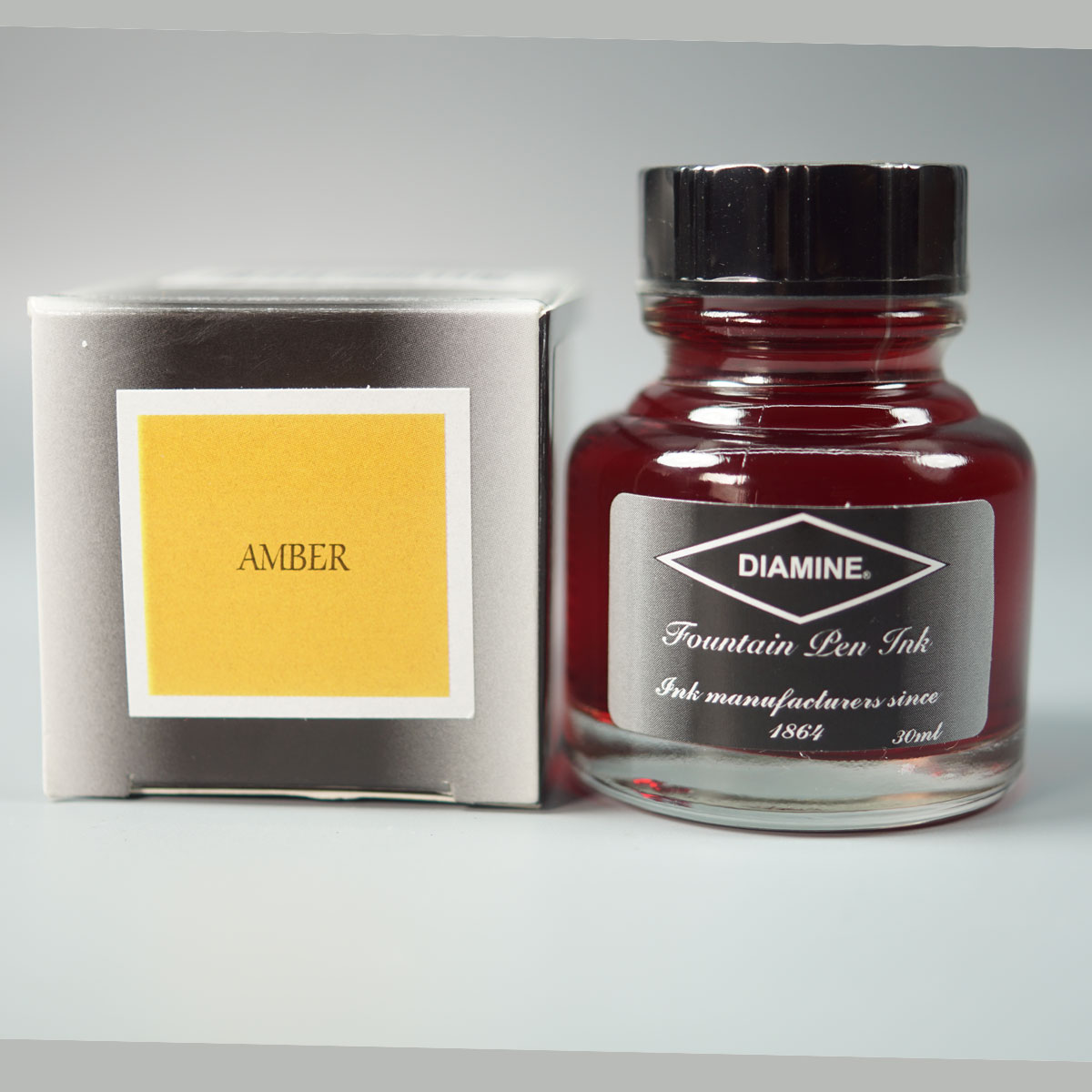 DIAMINE 829259 Amber Color Fountain Pen 30 ML Ink Bottle  SKU 71011