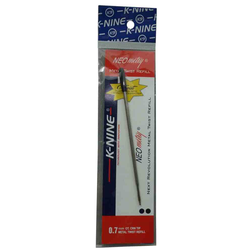 K-Nine Black Twist Ball Pen Refill Model - 71041