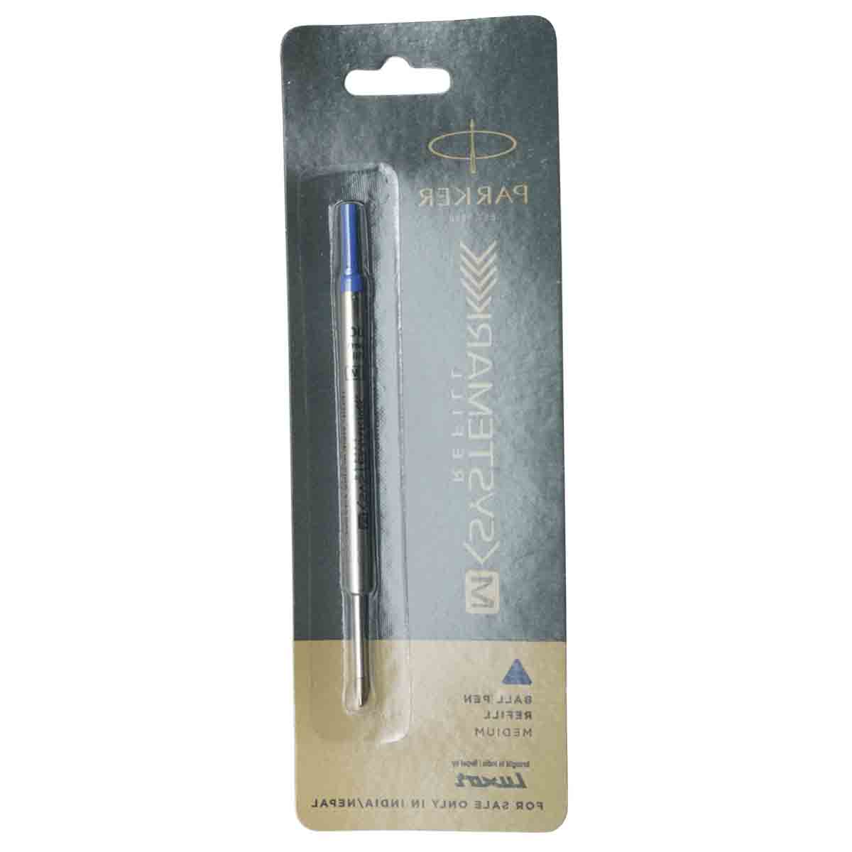 Parker Systemark Blue Color Ball Pen Refill SKU 71064