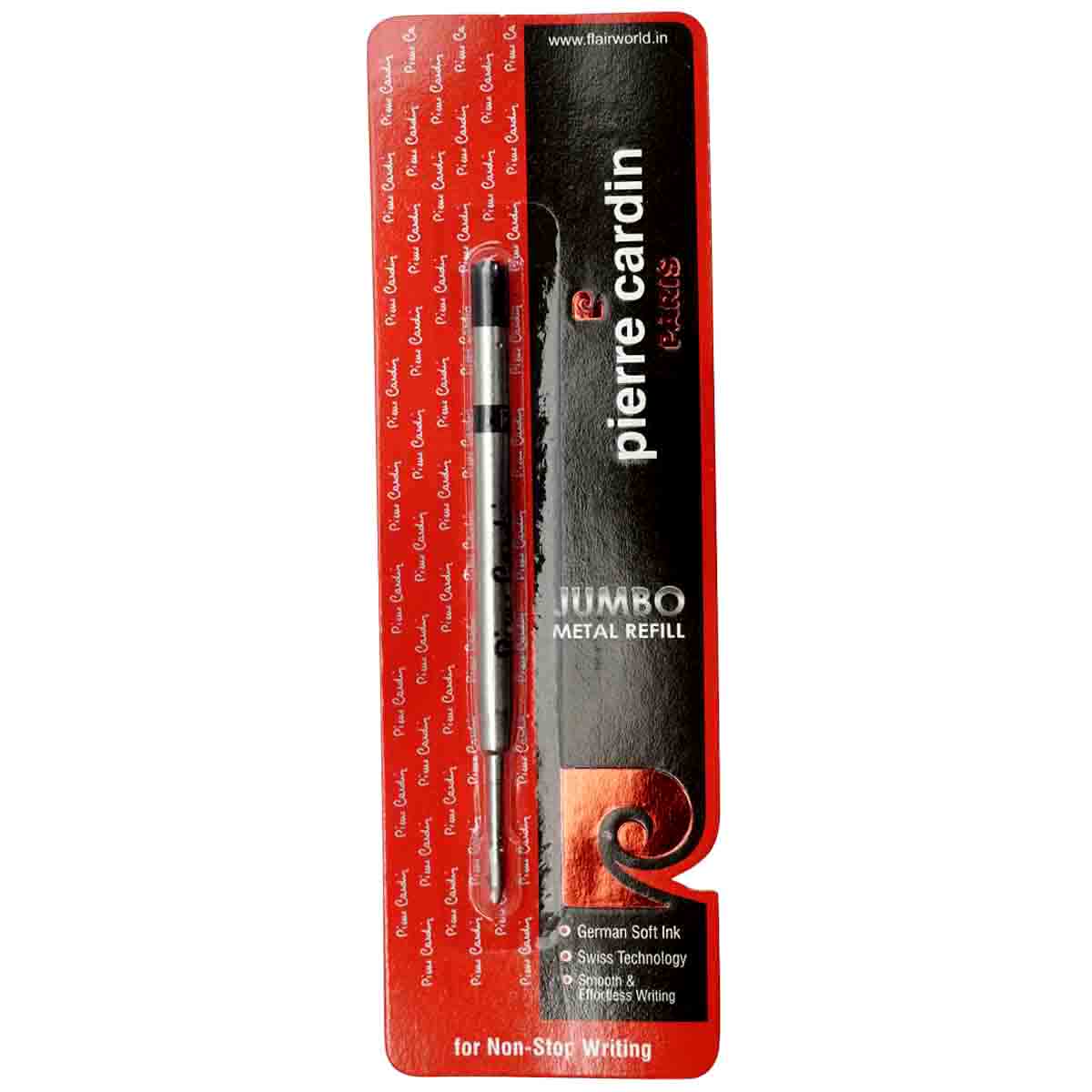 pierre cardin Jumbo Metal Jotter Refill Fine Point Black Ink SKU 71072