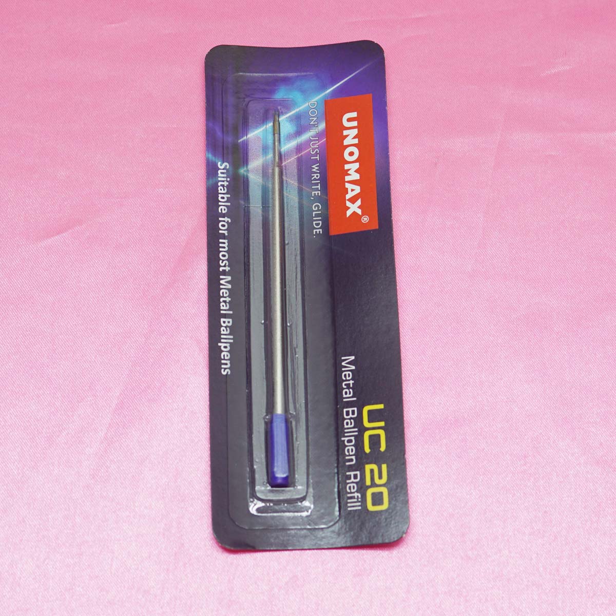 Unomax UC 20 Fine Tip Metal Ball Pen Refill SKU 71109