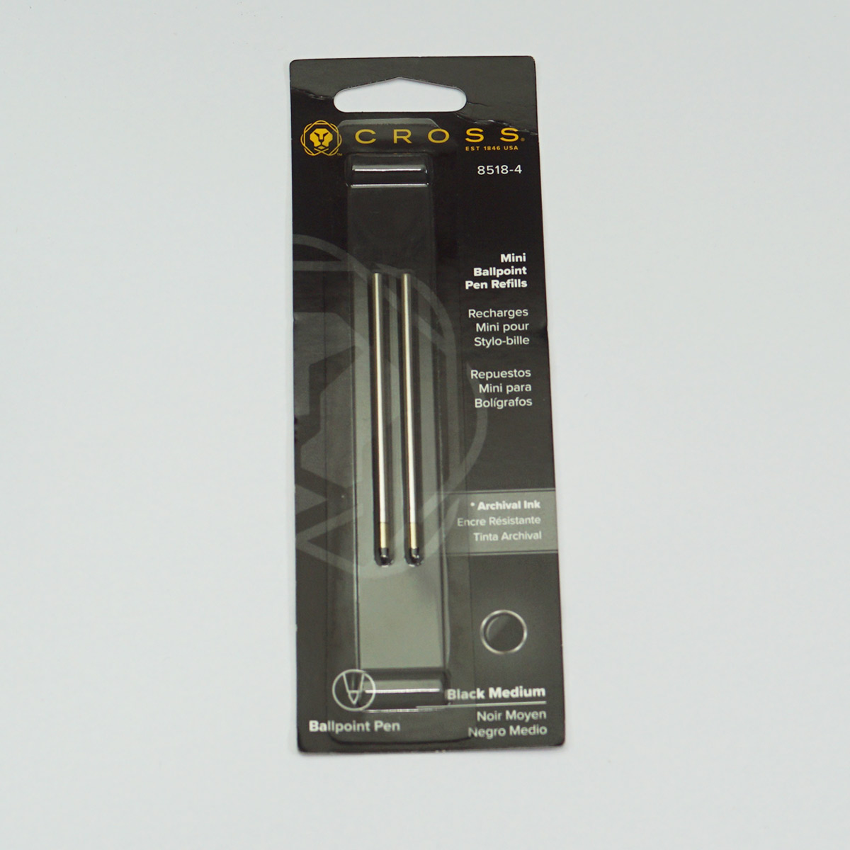 Cross 8518-4 Black Medium Tip Ball Pen Refill SKU 71121