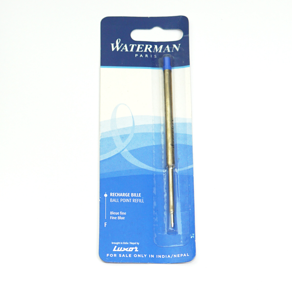 Waterman Blue Fine Tip Ball Pen Refill SKU 71127