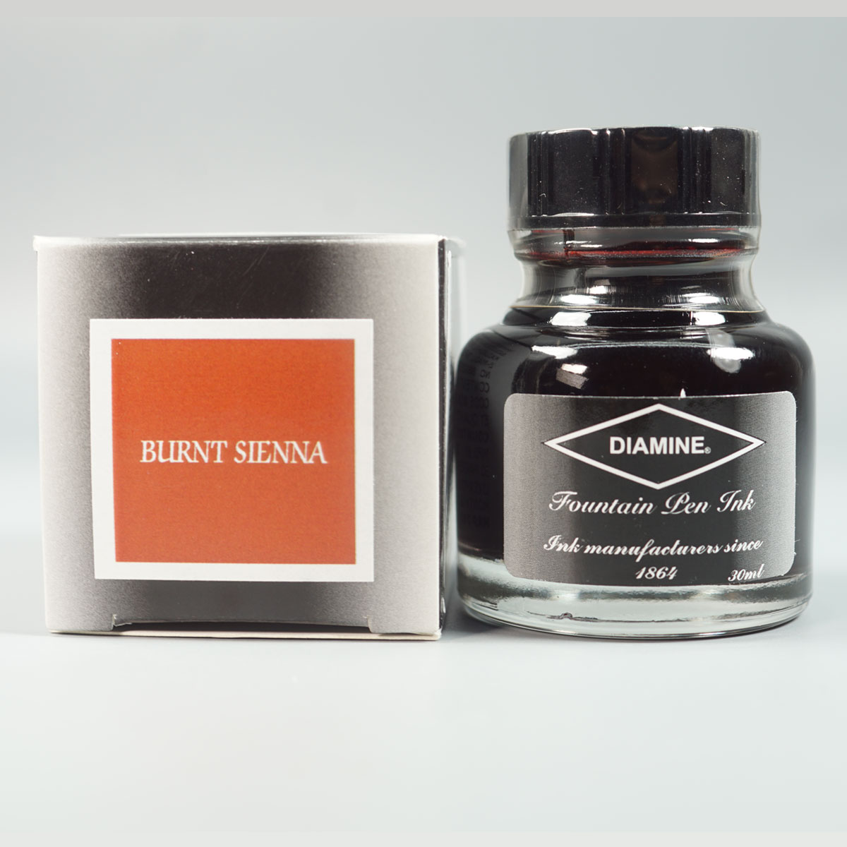 DIAMINE 829235 Burnt Sienna Color Fountain Pen 30 ML Ink Bottle  SKU 71163